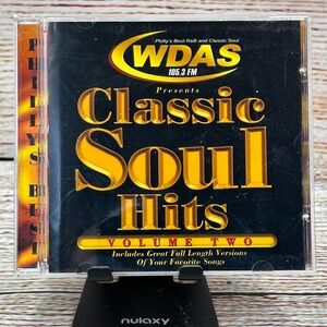 WDAS 105.3 FM Presents Classic Soul Hits Volume Two CD COL-CD-5895 1997 Soul R&B